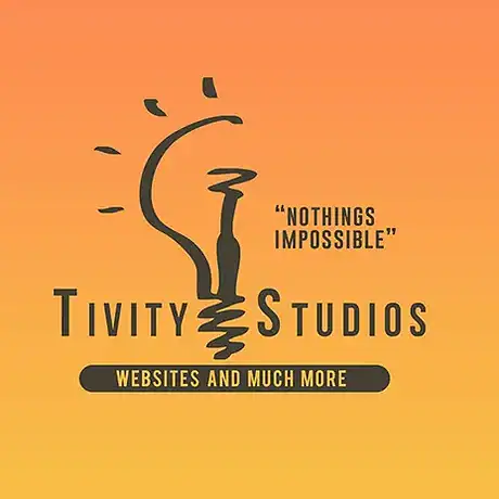 Tivity Studios logo with lightbulb and quote 'Nothing's Impossible'.